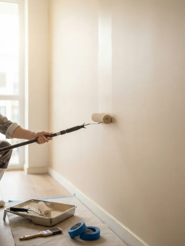 Как покрасить стены без разводов и подтеков: секреты профессионалов